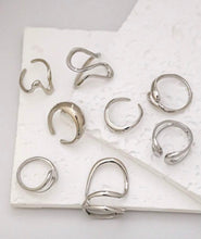 Load image into Gallery viewer, SilverLinings | 8 Assorted Rings