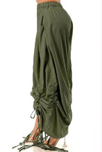 Load image into Gallery viewer, Olive Drift Ruched Pants