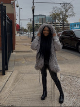 Load image into Gallery viewer, Wolf in the City Reversible Bomber