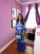 Load image into Gallery viewer, Dreamy Layers Maxi – Sheer Mesh Long Sleeve Dress
