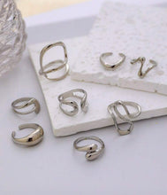 Load image into Gallery viewer, SilverLinings | 8 Assorted Rings
