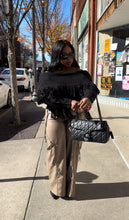 Load image into Gallery viewer, Effortless Edge | Oversized Textured Vegan Leather Cargo Pants
