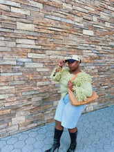 Load image into Gallery viewer, The Pistachio Shag Sweater

