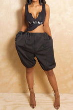 Load image into Gallery viewer, Zuri Balloon Bermuda Shorts
