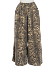 Load image into Gallery viewer, Leopard Latté Wide Leg Pant
