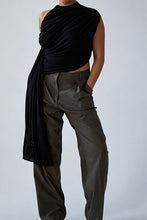 Load image into Gallery viewer, Sade Asymmetrical Draped Top
