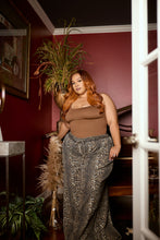 Load image into Gallery viewer, Leopard Latté Wide Leg Pant
