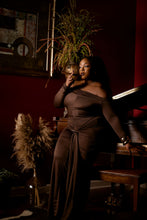 Load image into Gallery viewer, Cinnamon Silk Dress
