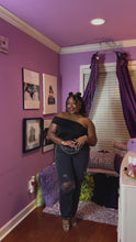 Load and play video in Gallery viewer, Rich Auntie |One Shoulder Ruched Top
